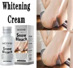 کرم سفید کننده دائمی بیکینی و بدن مویام MOOYAM حجم 30 میل ا Snow Bleach