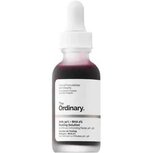 سرم پیلینگ و لایه بردار اوردینری روشن کننده و ضد لک 30 میل اصل ا The Ordinary AHA 30% + BHA 2% Peeling