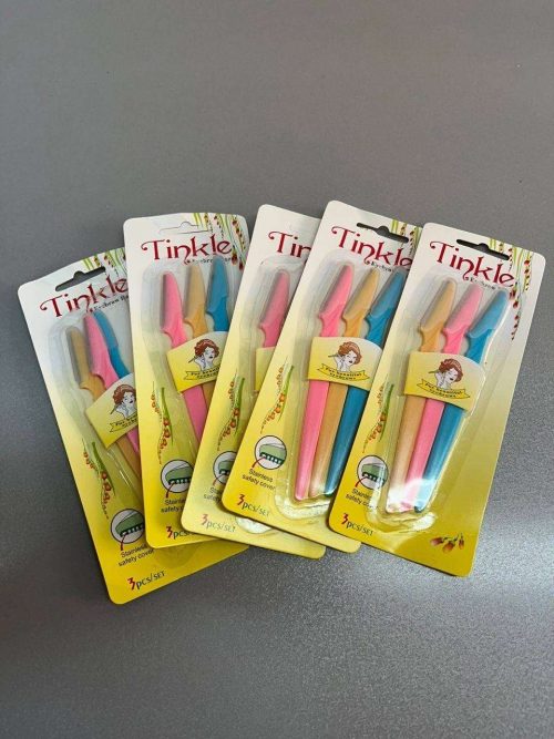 تیغ ابرو مدل تینکل 3 عددی اورجینال ا Eyebrow Shave tinkle 3 pcs