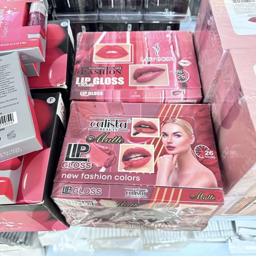 جین 96عددی رژ لب مایع کالیستا مات فشن کالر lip gloss calista matte fashion colors