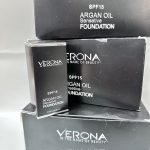 کرم پودر اورجینال ورونا حاوی روغن آرگان مناسب انواع پوست چرب-مختلط و خشک verona