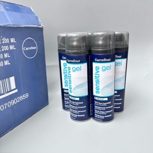 خمیر ریش ژل اصلاح کرفور اسپانیا اصلی carrefour sensitive gel