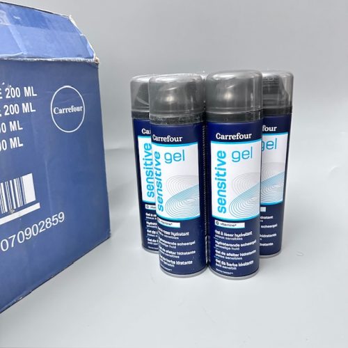 خمیر ریش ژل اصلاح کرفور اسپانیا اصلی carrefour sensitive gel