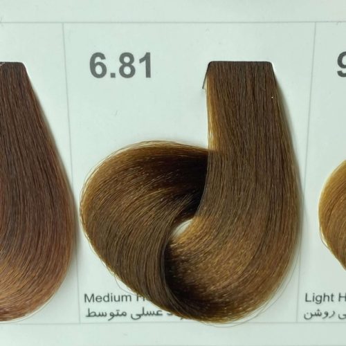رنگ مو هاینس مناسب مو های کراتین شده