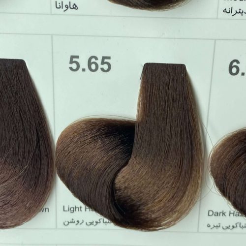 رنگ مو هاینس مناسب مو های کراتین شده