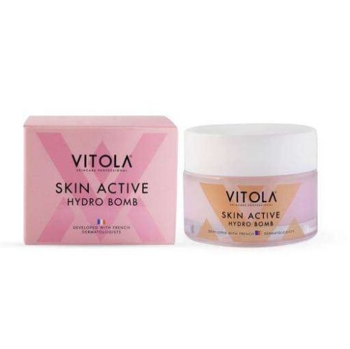 کرم آبرسان پوست خشک و حساس ویتولا مدل هیدرو بمب ا Vitola Skin Active Hydro Bomb