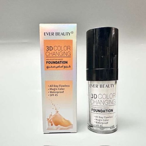 کرم پودر جادویی اور بیوتیEVER BEAUTY (کرم پودر سفیدی که همرنگ پوست میشود) حجم 35 میلی لیتر spf45