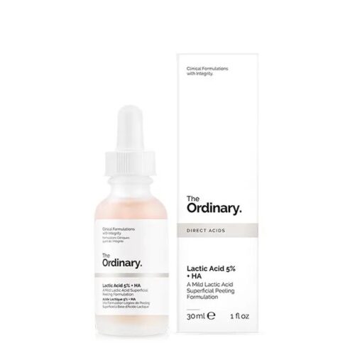 سرم لاکتیک اسید 5% اوردینری حجم 30 میل جوانساز و آبرسان پوست The Ordinary Lactic Acid 5% + HA