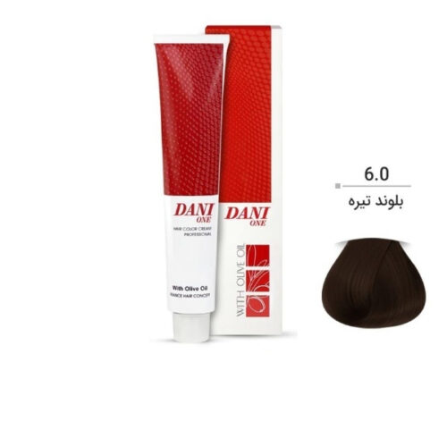 رنگ مو دنی وان بلوند تیره شماره 6.0 حجم 100 میل