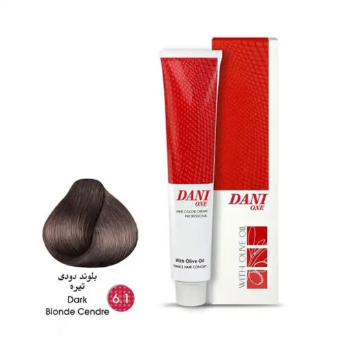 رنگ مو دنی وان بلوند دودی تیره شماره 6.1 حجم 100 میل