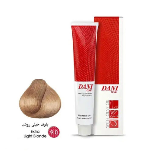 رنگ مو دنی وان بلوند خیلی روشن شماره 9.0 حجم 100 میل
