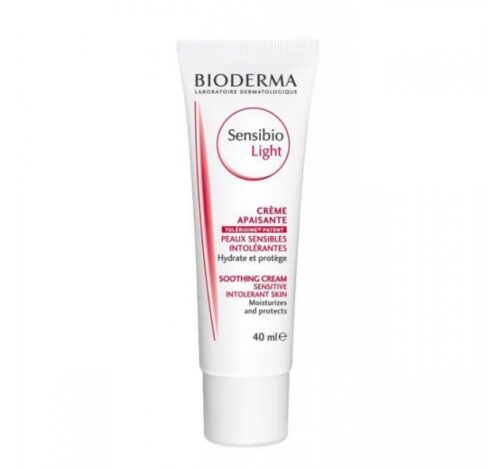 کرم مرطوب کننده پوست های حساس سنسی بیو لایت بایودرما Bioderma Sensibio Light