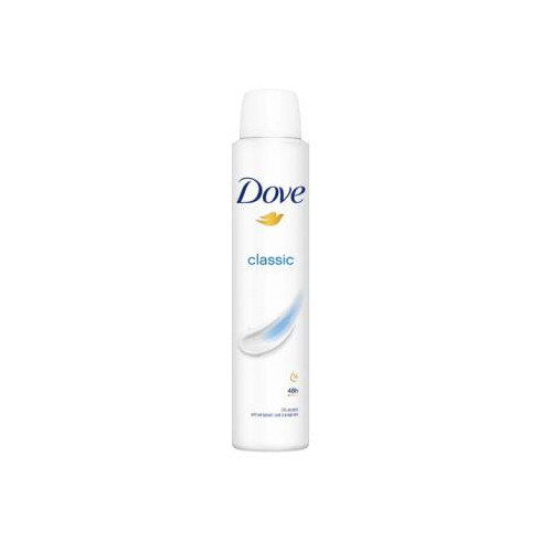 اسپری بدن ضد تعریق زنانه داوو DOVE مدل classicحجم 200 میل