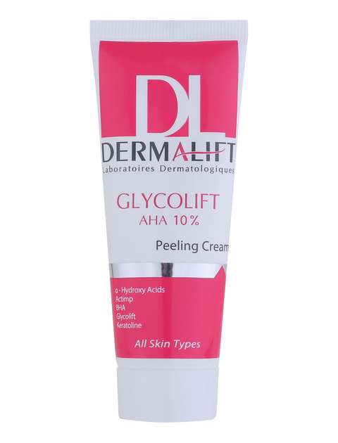 کرم لایه بردار صورت درمالیفت مدل Glycolift مناسب انواع پوست حجم 40 میلی لیتر