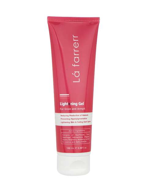 ژل روشن کننده لافارر مدل Groin & Armpit مناسب انواع پوست حجم 100 میلی لیتر