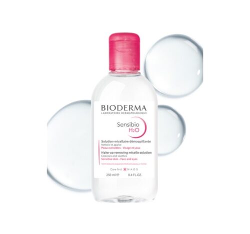 پاک کننده سن سی بیو H2O بایودرما 250 میل - Bioderma Sensibio H2O Micellaire Solution