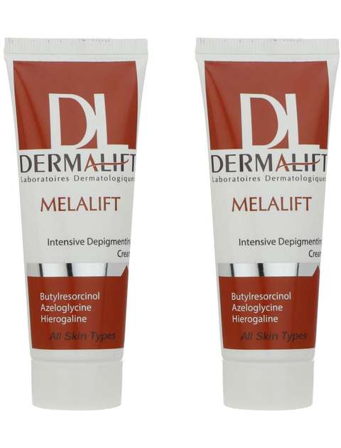 کرم روشن کننده درمالیفت مدل Melalift حجم 40 میلی لیتر مجموعه 2 عددی