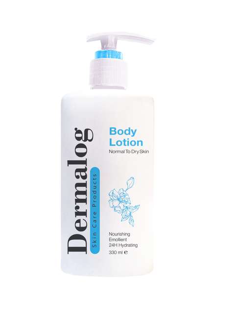 لوسیون بدن درمالوگ مدل moisturizing حجم 330 میلی لیتر