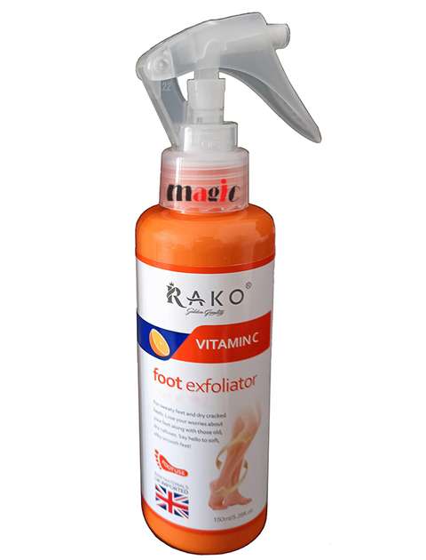 اسکراب لایه بردار پا راکو مجیک مدل VitaminC حجم 150 میلی لیتر