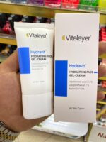 ژل کرم آبرسان صورت ویتالیر مدل Hydravit حجم 50 میلی لیتر