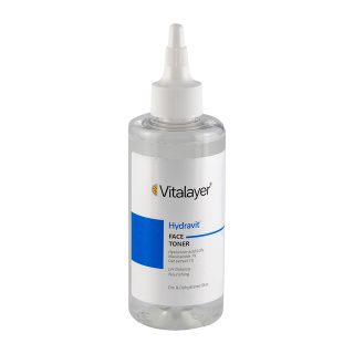تونر صورت ویتالیر مدل Hydravit مناسب پوست خشک و دهیدراته حجم 200 میلی لیتر